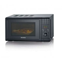 MICROONDAS SEVERIN MW7861 2 EN 1 GRILL BLACK
