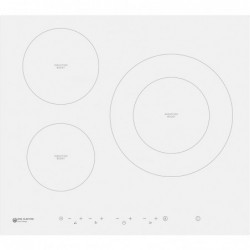 ENCIMERA VITROCERAMICA INDUCCION EAS EMIH2813FW 3 ZONAS INDUCCION BLANCA