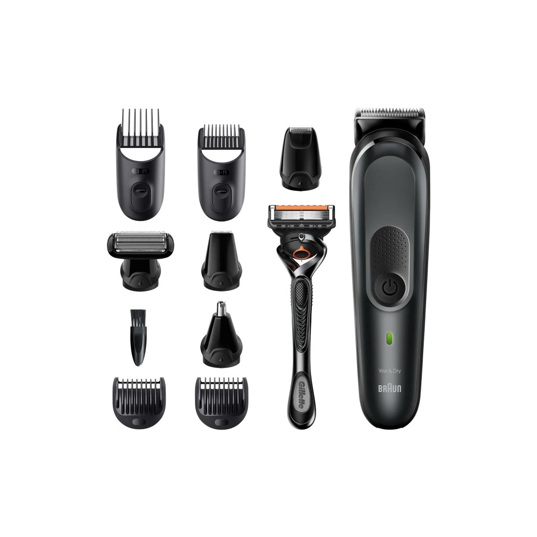 BRAUN MGK7321 CORTAPELOS 10 EN 1